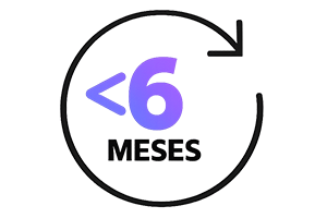 Icono de menos de seis meses