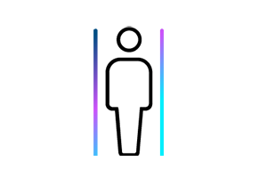 icono que muestra un cuerpo rígido